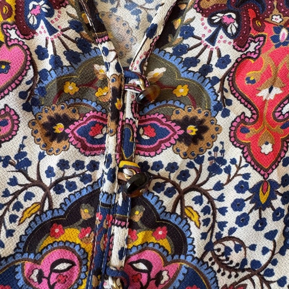 Veronica Beard Colorful Paisley Blouse - Picture 10 of 15